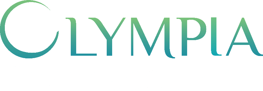 Olympia Pharmaceuticals Logo White