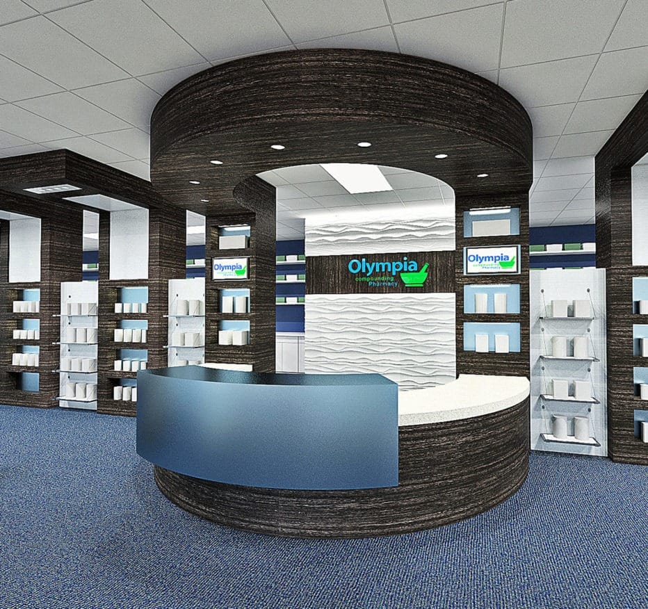 Olympia Compounding Pharmacy design architecture